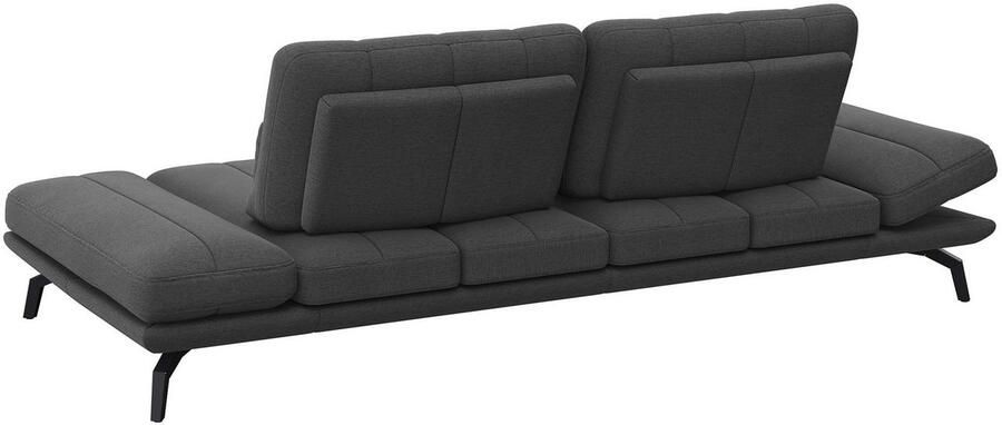 FLEXLUX 3-zitsbank Tropea multifunctionele bank designbank relaxfunctie tv-bank met armleuningverstelling en zitdiepteverstelling breedte 252 cm - Foto 3