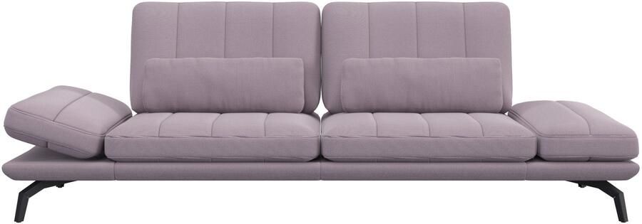 FLEXLUX 3-zitsbank Tropea multifunctionele bank designbank relaxfunctie tv-bank met armleuningverstelling en zitdiepteverstelling breedte 252 cm - Foto 4