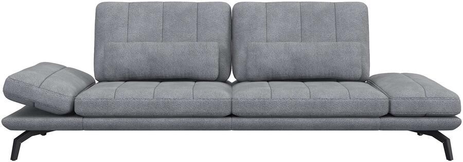 FLEXLUX 3-zitsbank Tropea multifunctionele bank designbank relaxfunctie tv-bank met armleuningverstelling en zitdiepteverstelling breedte 252 cm - Foto 4