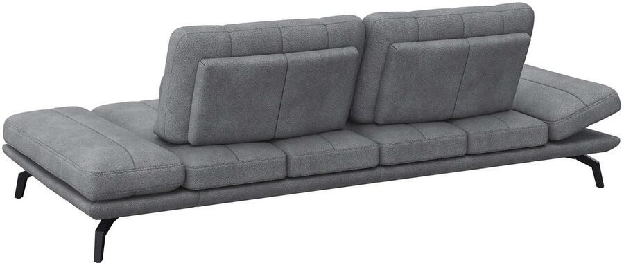 FLEXLUX 3-zitsbank Tropea multifunctionele bank designbank relaxfunctie tv-bank met armleuningverstelling en zitdiepteverstelling breedte 252 cm - Foto 3