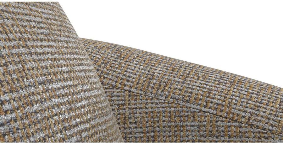 FLEXLUX Fauteuil Torino rond draaibaar eenpersoonsbank fauteuil Modern organisch fauteuilontwerp koudschuim golfvering - Foto 2