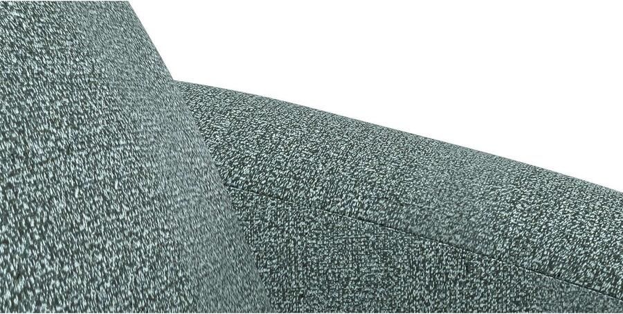 FLEXLUX Fauteuil Torino rond draaibaar eenpersoonsbank fauteuil Modern organisch fauteuilontwerp koudschuim golfvering - Foto 2