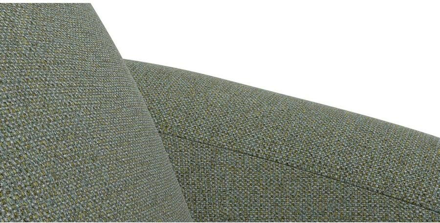 FLEXLUX Fauteuil Torino rond draaibaar eenpersoonsbank fauteuil Modern organisch fauteuilontwerp koudschuim golfvering - Foto 2