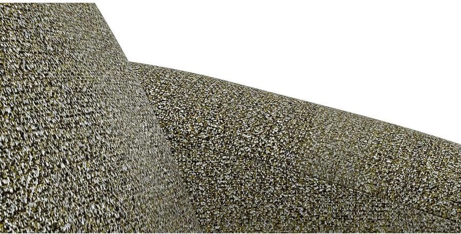 FLEXLUX Fauteuil Torino rond draaibaar eenpersoonsbank fauteuil Modern organisch fauteuilontwerp koudschuim golfvering - Foto 2