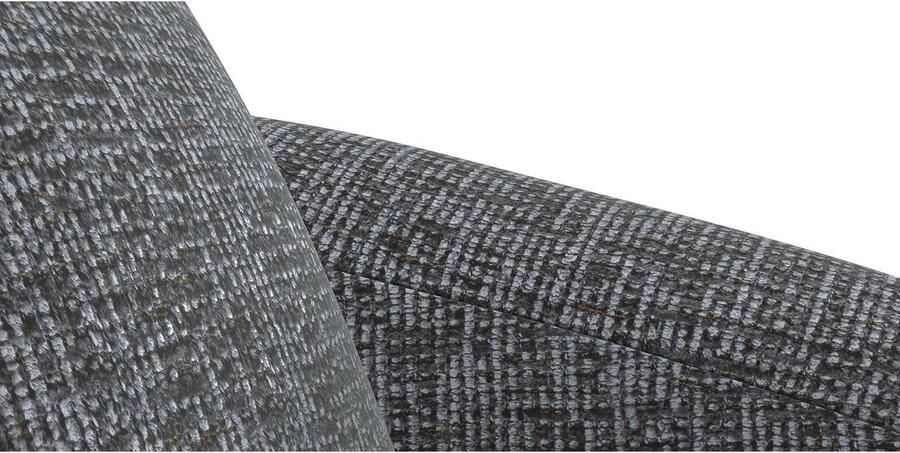 FLEXLUX Fauteuil Torino rond draaibaar eenpersoonsbank fauteuil Modern organisch fauteuilontwerp koudschuim golfvering - Foto 2