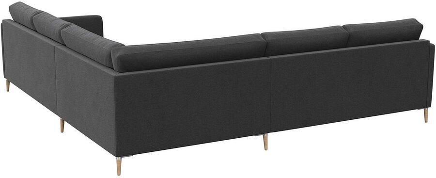 FLEXLUX Hoekbank Fiore gelijkbenig comfortabel door hoogwaardige zitconstructie - Foto 4