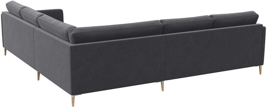 FLEXLUX Hoekbank Fiore gelijkbenig comfortabel door hoogwaardige zitconstructie - Foto 4