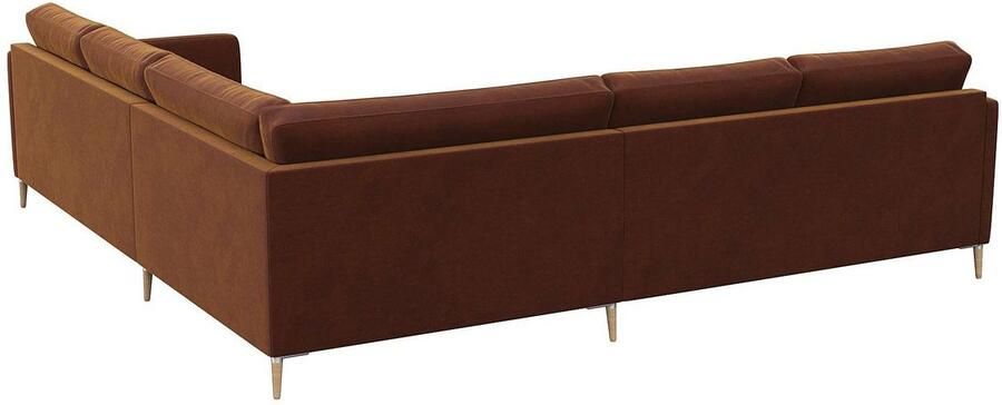 FLEXLUX Hoekbank Fiore gelijkbenig comfortabel door hoogwaardige zitconstructie - Foto 4