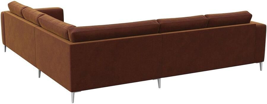 FLEXLUX Hoekbank Fiore gelijkbenig super zitcomfort door koudschuim in de zitting - Foto 4