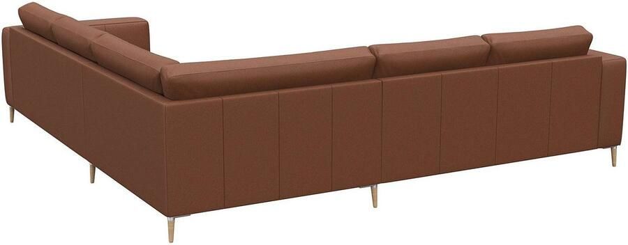 FLEXLUX Hoekbank Fiore gelijkbenig super zitcomfort door koudschuim in de zitting - Foto 4