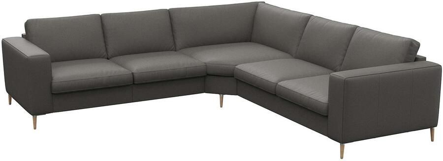 FLEXLUX Hoekbank Fiore gelijkbenig super zitcomfort door koudschuim in de zitting - Foto 5