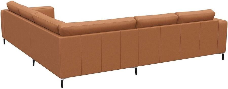 FLEXLUX Hoekbank Fiore gelijkbenig super zitcomfort door koudschuim in de zitting - Foto 4