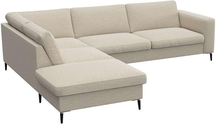 FLEXLUX Hoekbank Fiore L-vorm comfortabel en aangenaam door hoogwaardige zitopbouw - Foto 3