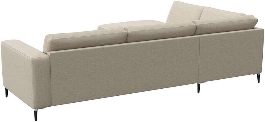 FLEXLUX Hoekbank Fiore L-vorm comfortabel en aangenaam door hoogwaardige zitopbouw - Foto 6