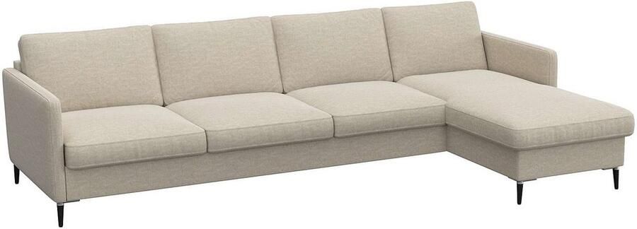 FLEXLUX Hoekbank Fiore L-vorm comfortabel en aangenaam door hoogwaardige zitopbouw - Foto 7