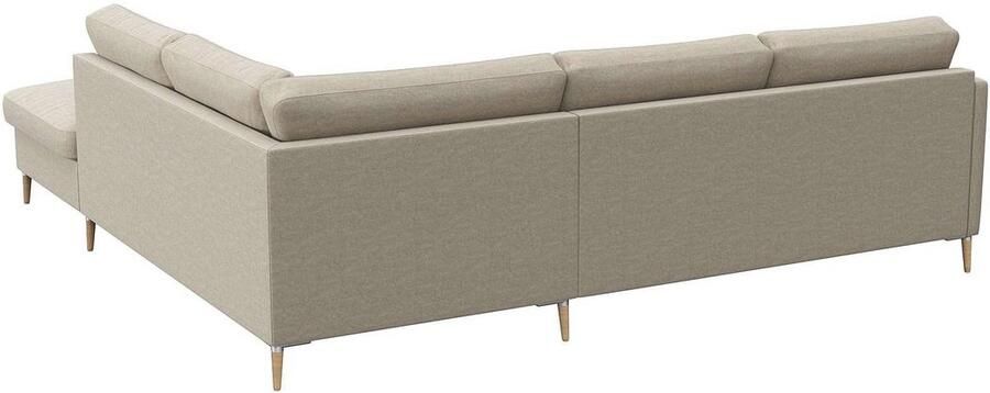 FLEXLUX Hoekbank Fiore L-vorm super comfortabel door koudschuim in de zitting - Foto 3