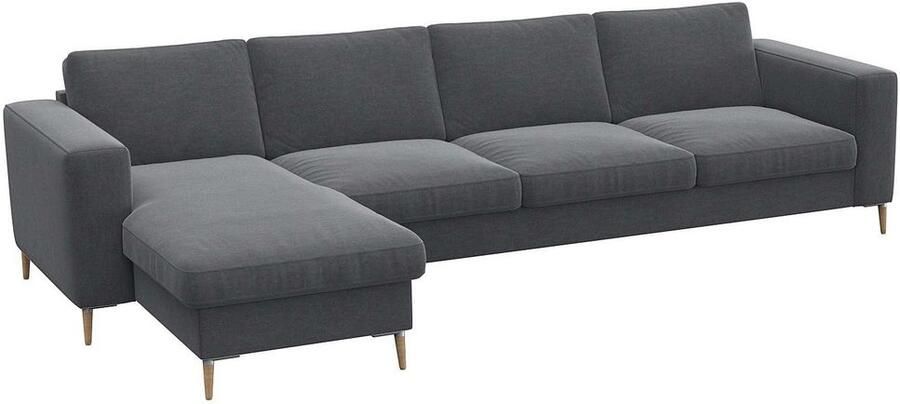 FLEXLUX Hoekbank Fiore super comfortabel door hoogwaardige zitconstructie met koudschuim - Foto 6