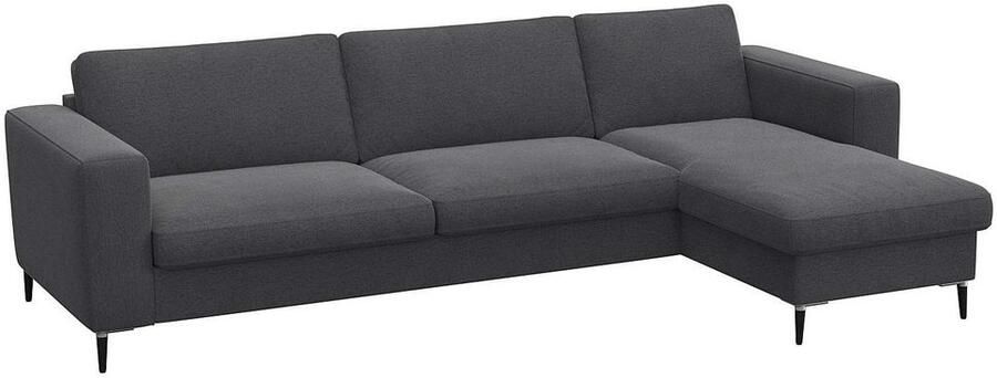 FLEXLUX Hoekbank Fiore super comfortabel zitcomfort door koudschuim in de zitting L-vorm - Foto 7