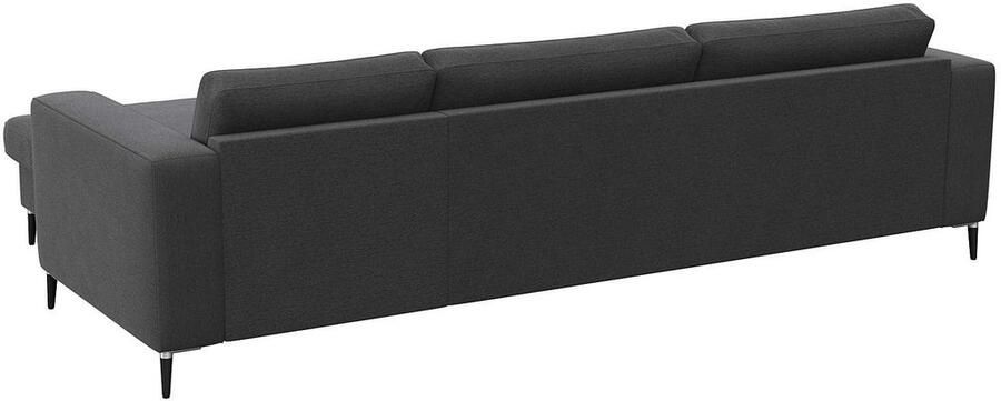 FLEXLUX Hoekbank Fiore super comfortabel zitcomfort door koudschuim in de zitting L-vorm - Foto 6