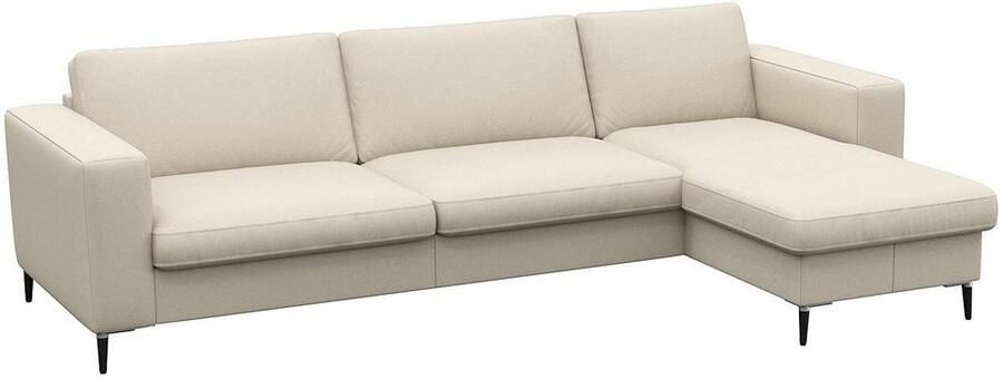 FLEXLUX Hoekbank Fiore super comfortabel zitcomfort door koudschuim in de zitting L-vorm - Foto 7