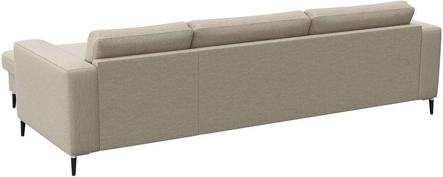 FLEXLUX Hoekbank Fiore super comfortabel zitcomfort door koudschuim in de zitting L-vorm - Foto 5