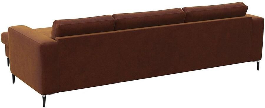 FLEXLUX Hoekbank Fiore super comfortabel zitcomfort door koudschuim in de zitting L-vorm - Foto 6