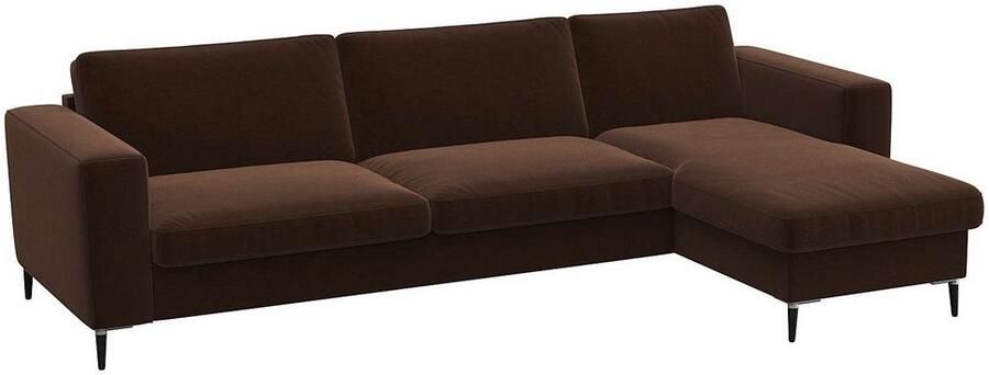 FLEXLUX Hoekbank Fiore super comfortabel zitcomfort door koudschuim in de zitting L-vorm - Foto 7