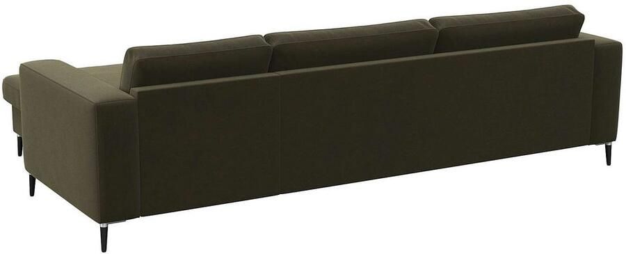 FLEXLUX Hoekbank Fiore super comfortabel zitcomfort door koudschuim in de zitting L-vorm - Foto 6