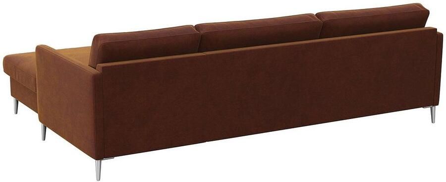 FLEXLUX Hoekbank Fiore super zitcomfort door koudschuim in de zitting L-vorm - Foto 6