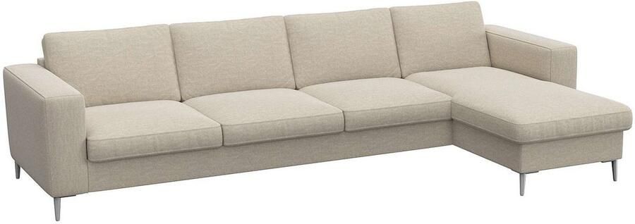 FLEXLUX Hoekbank Fiore super zitcomfort door koudschuim in de zitting L-vorm - Foto 7