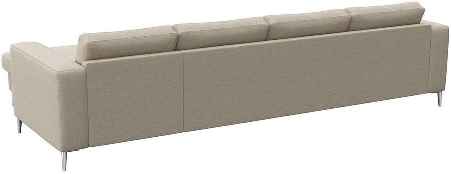 FLEXLUX Hoekbank Fiore super zitcomfort door koudschuim in de zitting L-vorm - Foto 6