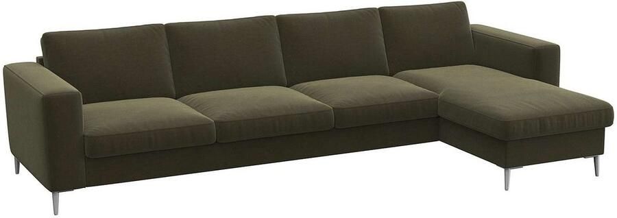 FLEXLUX Hoekbank Fiore super zitcomfort door koudschuim in de zitting L-vorm - Foto 7