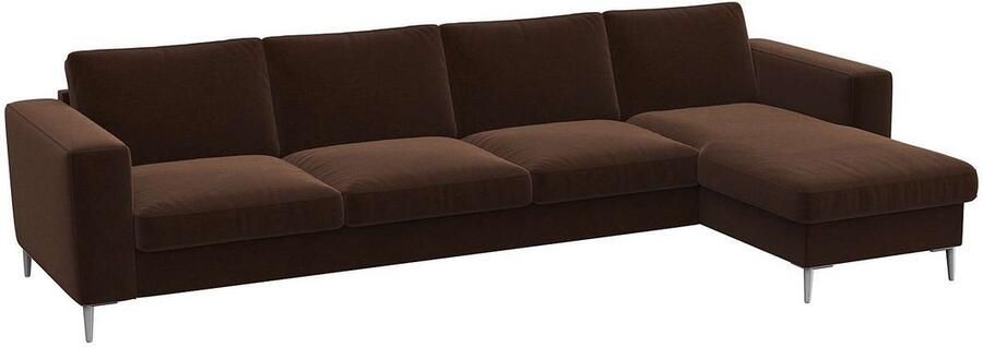 FLEXLUX Hoekbank Fiore super zitcomfort door koudschuim in de zitting L-vorm - Foto 7