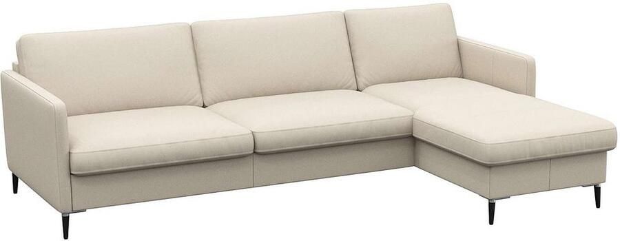 FLEXLUX Hoekbank Fiore super zitcomfort door koudschuim in de zitting L-vorm - Foto 7