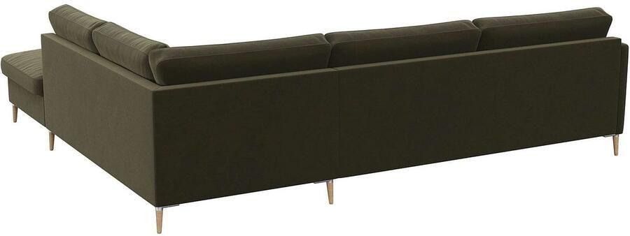 FLEXLUX Hoekbank Fiore super zitcomfort door koudschuim in de zitting L-vorm - Foto 5