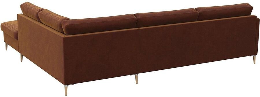 FLEXLUX Hoekbank Fiore super zitcomfort door koudschuim in de zitting L-vorm - Foto 5