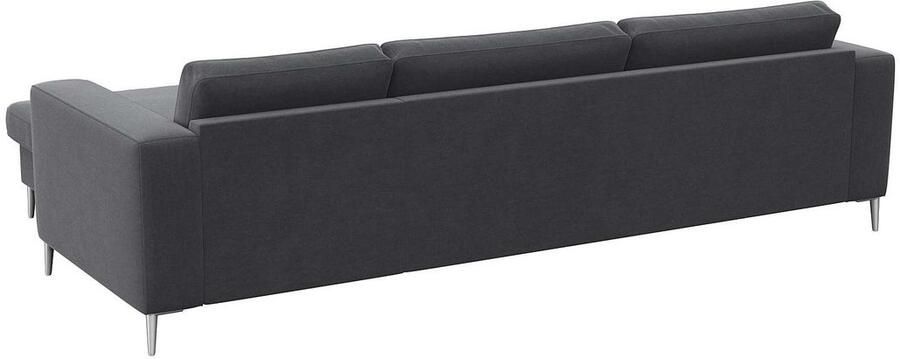 FLEXLUX Hoekbank Fiore super zitcomfort door koudschuim in de zitting L-vorm - Foto 6