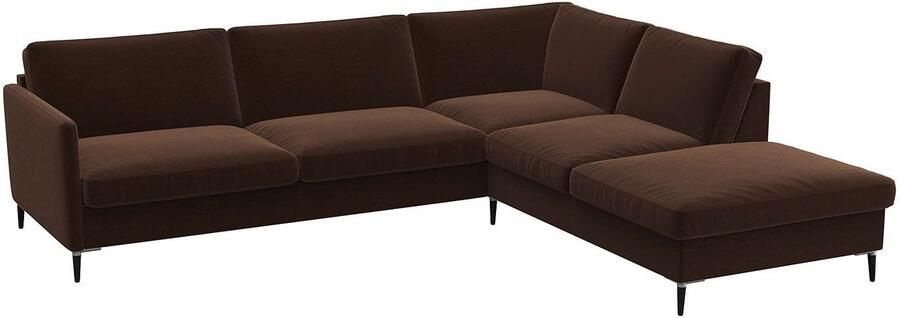 FLEXLUX Hoekbank Fiore super zitcomfort door koudschuim in de zitting L-vorm - Foto 6