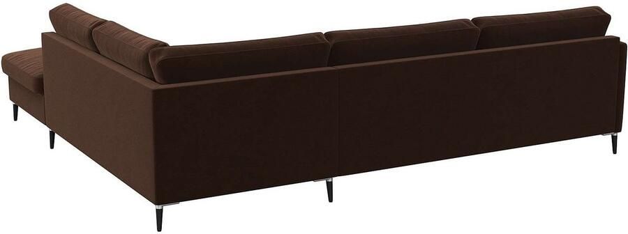 FLEXLUX Hoekbank Fiore super zitcomfort door koudschuim in de zitting L-vorm - Foto 5