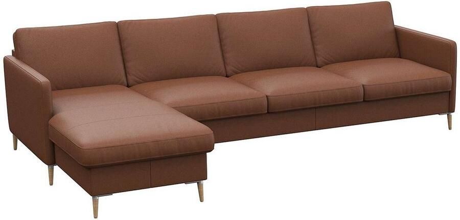 FLEXLUX Hoekbank Fiore super zitcomfort door koudschuim in de zitting L-vorm - Foto 6