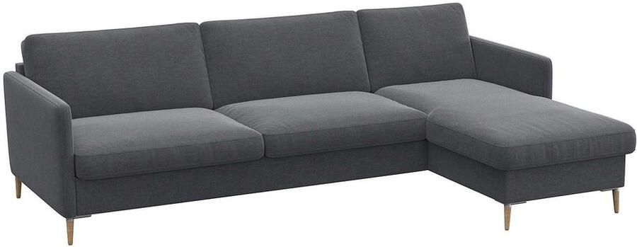 FLEXLUX Hoekbank Fiore super zitcomfort door koudschuim in de zitting L-vorm - Foto 7