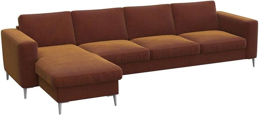 FLEXLUX Hoekbank Fiore super zitcomfort door koudschuim in de zitting L-vorm - Foto 6