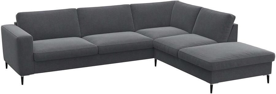 FLEXLUX Hoekbank Fiore super zitcomfort door koudschuim in de zitting L-vorm - Foto 6