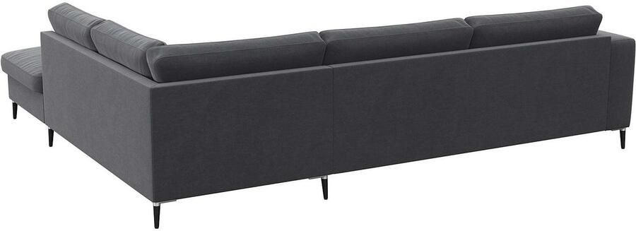 FLEXLUX Hoekbank Fiore super zitcomfort door koudschuim in de zitting L-vorm - Foto 5