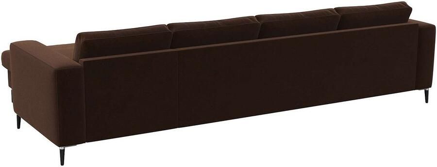 FLEXLUX Hoekbank Fiore super zitcomfort door koudschuim in de zitting L-vorm - Foto 6