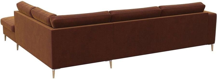 FLEXLUX Hoekbank Fiore zitconstructie met hoogwaardig koudschuim voor meer zitcomfort - Foto 6