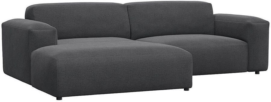 FLEXLUX Hoekbank Lucera Chaise longue rechts of links L-vorm comfortabel - Foto 6