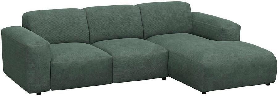 FLEXLUX Hoekbank Lucera Chaise longue rechts of links L-vorm comfortabel - Foto 4