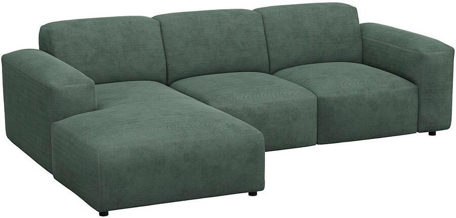 FLEXLUX Hoekbank Lucera Chaise longue rechts of links L-vorm comfortabel - Foto 2