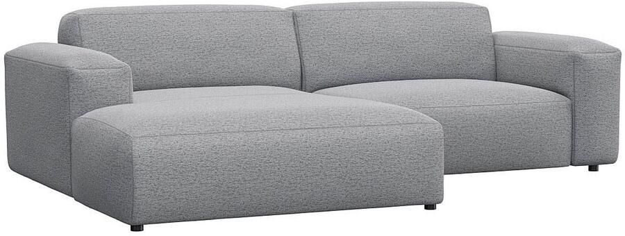 FLEXLUX Hoekbank Lucera Chaise longue rechts of links L-vorm comfortabel - Foto 6